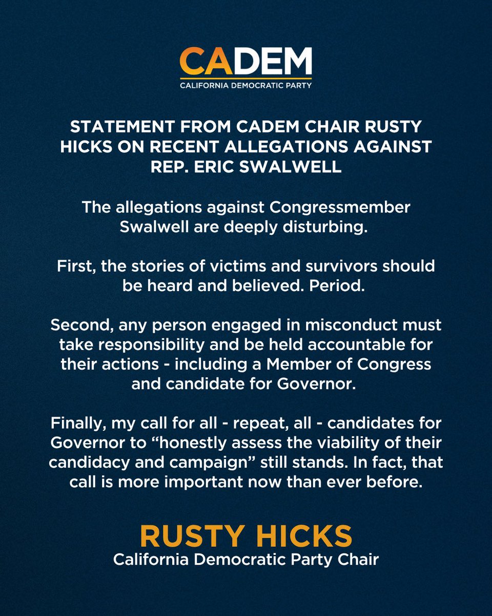 California Democratic Party tweet media