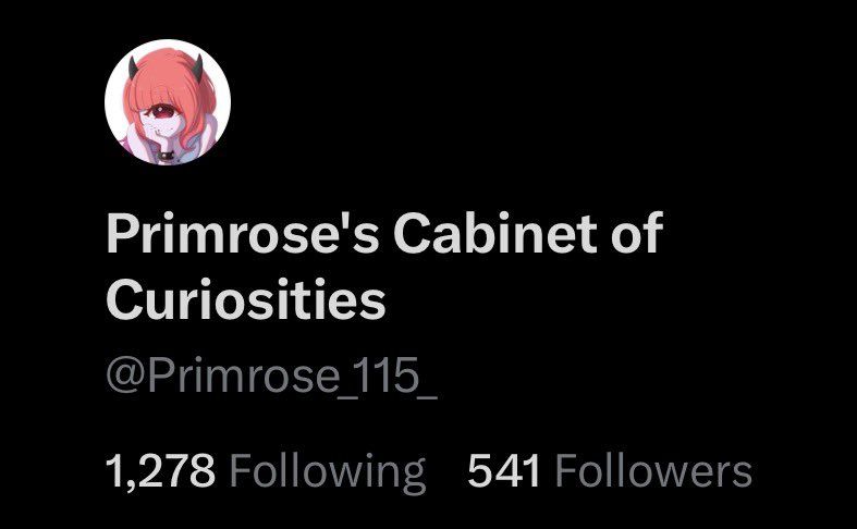 Primrose's Cabinet of Curiosities tweet media