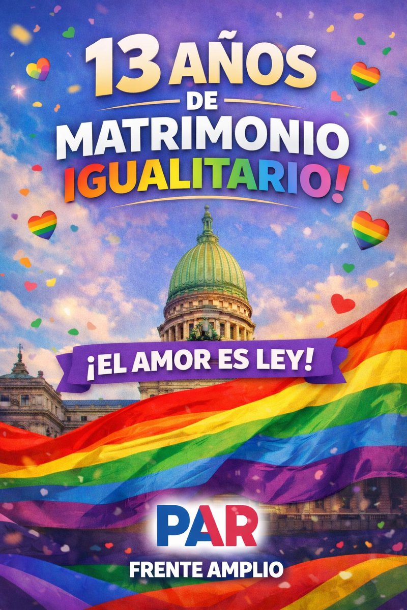 PARFrenteAmplio's tweet photo. El amor es ley! https://t.co/Op7vB0tkMu