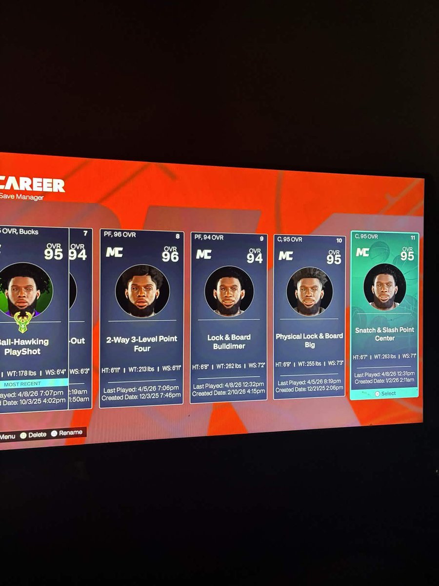 AllHail5ive's tweet image. Legend 2 (5.3%) (PLAYSTATION) 💙
15 Maxed Builds
81.5 WP%
76.3% 3PT
171 Lifetime Challenges
Build Spec Completed 
Events - Dime Time &amp;amp; Cold Snap
640K VC

#NBA2K #2K26 #2KMyPark #2KProAm #2KStage #2KComp #2KPlayers #2KMyCareer #2KRep #2KLegend #2KGrindSeason #2KNextGen #2KGaming