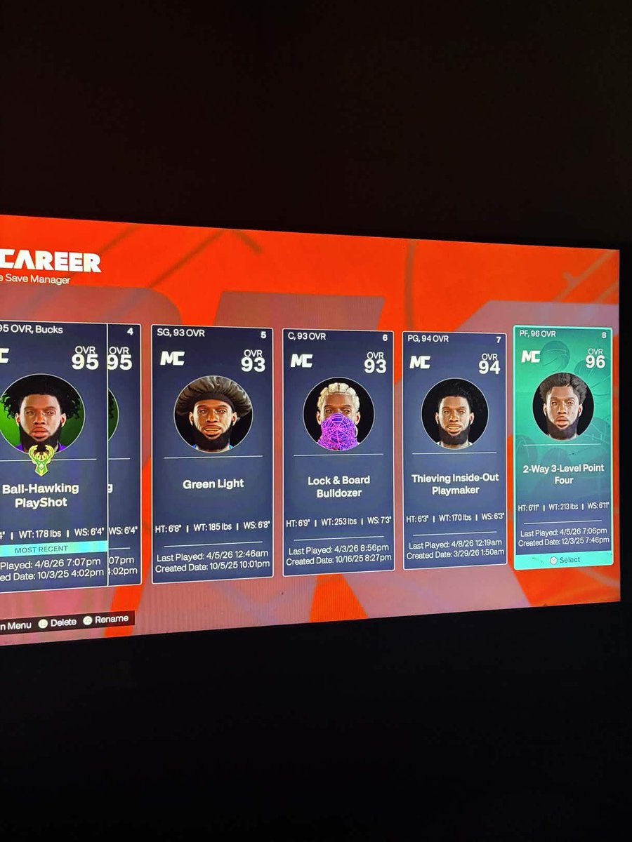 AllHail5ive's tweet image. Legend 2 (5.3%) (PLAYSTATION) 💙
15 Maxed Builds
81.5 WP%
76.3% 3PT
171 Lifetime Challenges
Build Spec Completed 
Events - Dime Time &amp;amp; Cold Snap
640K VC

#NBA2K #2K26 #2KMyPark #2KProAm #2KStage #2KComp #2KPlayers #2KMyCareer #2KRep #2KLegend #2KGrindSeason #2KNextGen #2KGaming