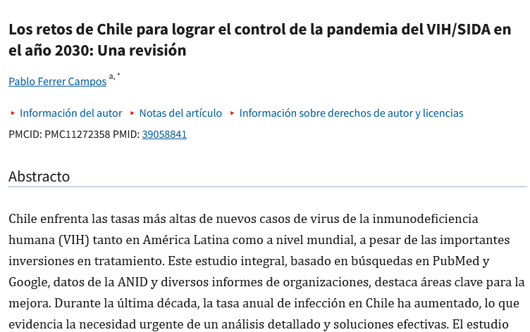jmiguelfs's tweet photo. @CarolinaCa54354 @MiLagoRapel Sería interesante que leyera esta publicación que da cuenta que Chile registra la tasa más alta de personas con VIH https://t.co/BvE0V7Kqvs Al parecer de quienes debemos cuidarnos los venezolanos son de los chilenos/as. https://t.co/o0ZT7fWb6j