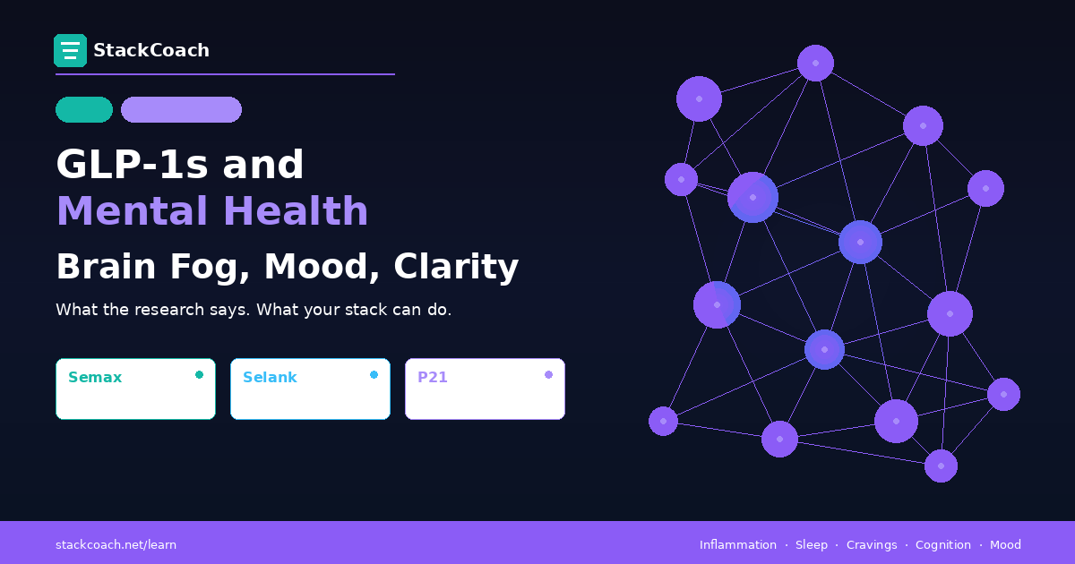 stackcoachapp's tweet photo. Beyond weight loss, GLP-1s are unlocking mental clarity and mood for many. We're diving into the emerging science behind this cognitive boost. #peptides #GLP1 #brainfog

Read more → https://t.co/GDDDIlFKvL https://t.co/p7Bk1PJjEj