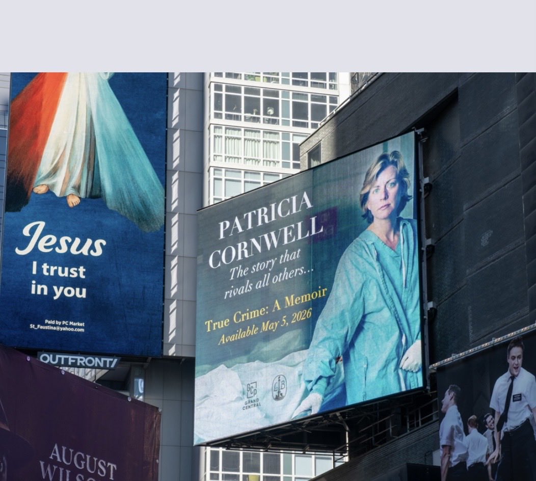 Patricia Cornwell tweet media