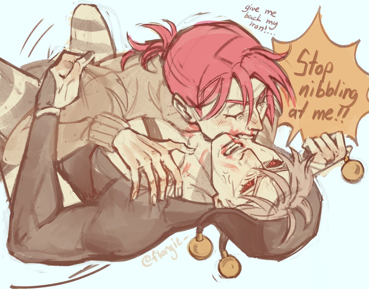 forgor to post this one here :] #risdop #jjba #goldenwind