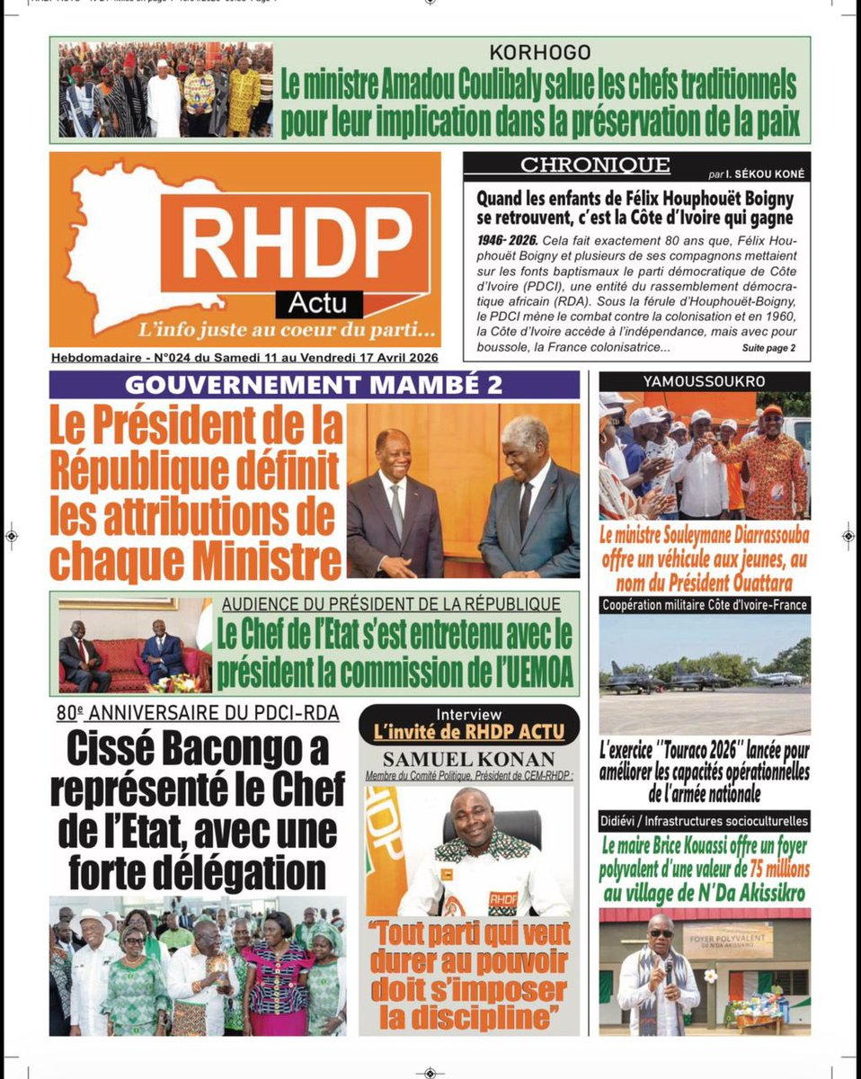 RHDP Actu tweet media