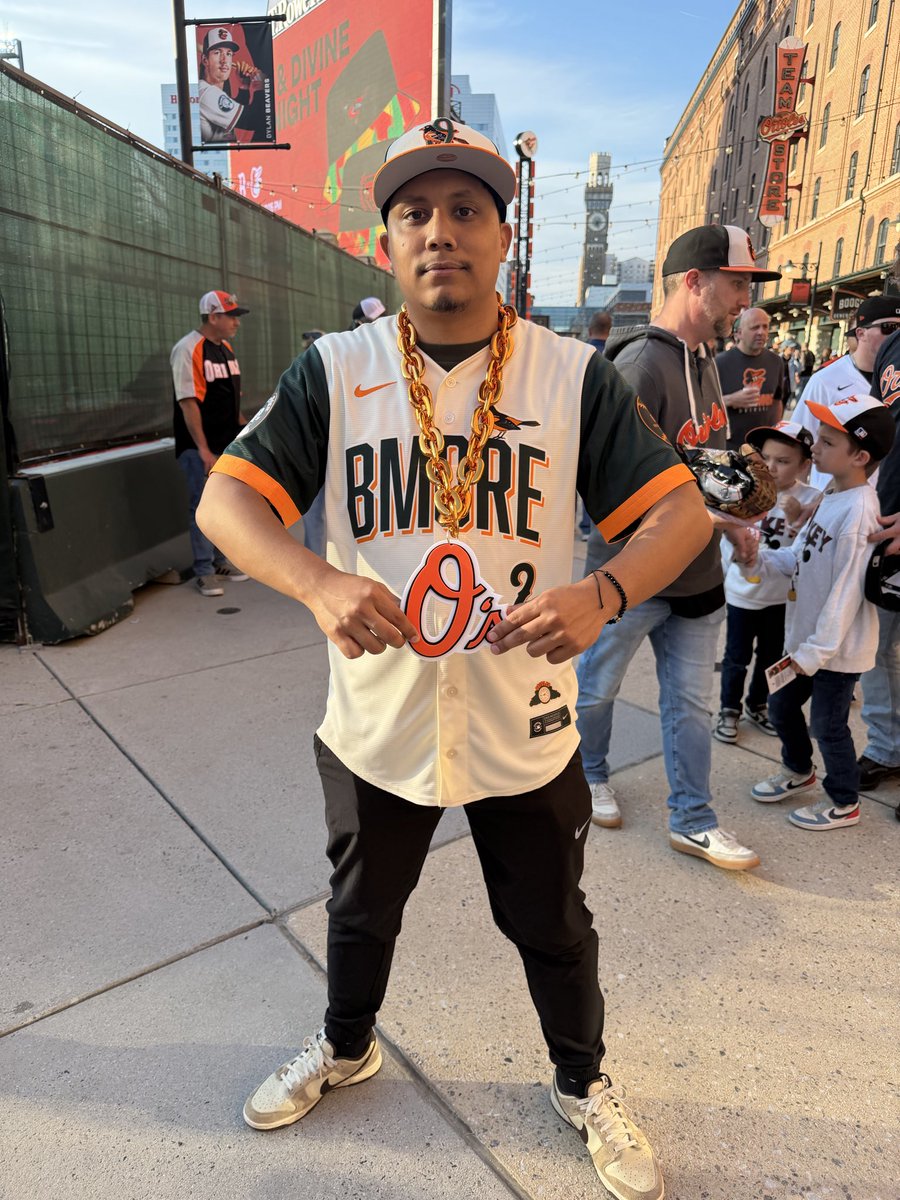 Orioles's tweet image. City Connect 2.0 looks goooood on you, Birdland 🔥