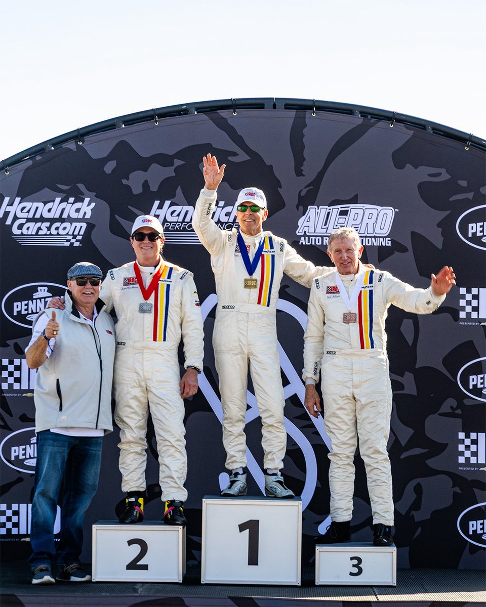 TenTenthsMC's tweet photo. The Heritage IROC podium. https://t.co/enlV9Pt5qW