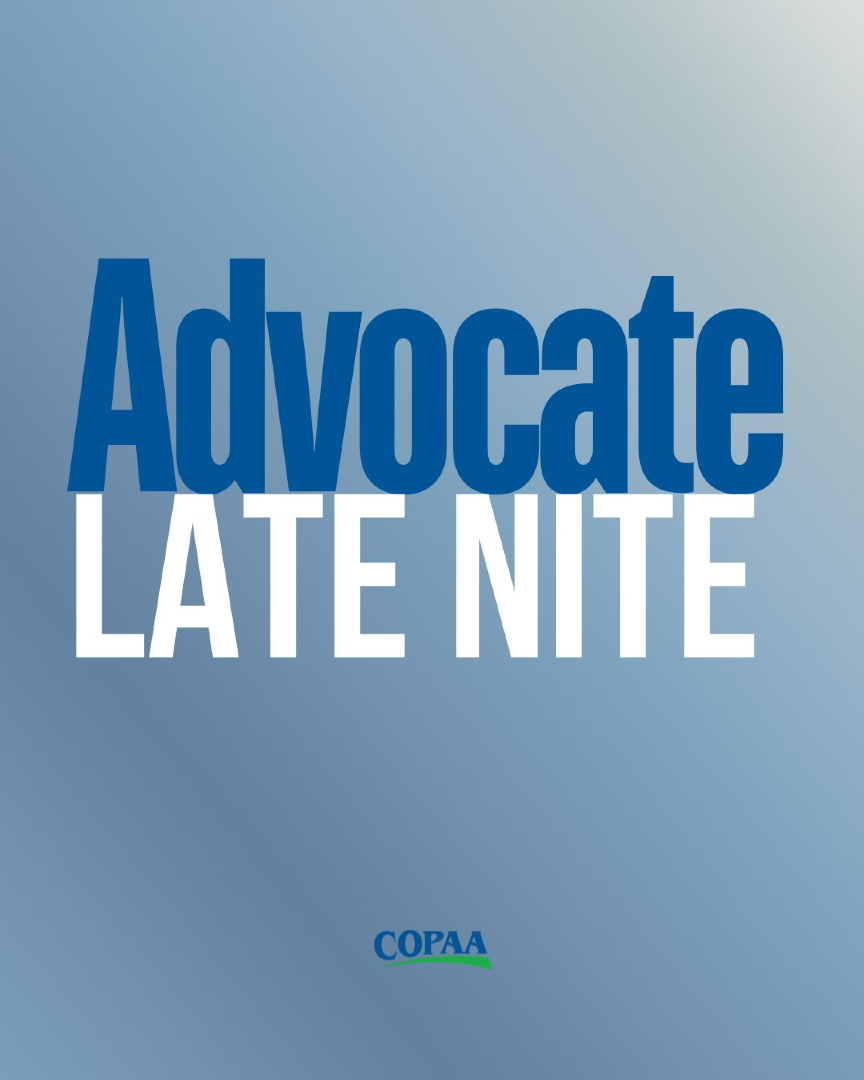 COPAA's tweet image. Calling All Advocates!
Advocate Late Nite is now in the  Learning Center this Sunday w/David &amp;amp; Cynthia discussing "The Business of Advocacy." Register for reminders: learn.copaa.org/p/advocatelate… #AdvocateLateNite

#AdvocateLateNite #SpecialEducation #Advocacy #LearningCenter