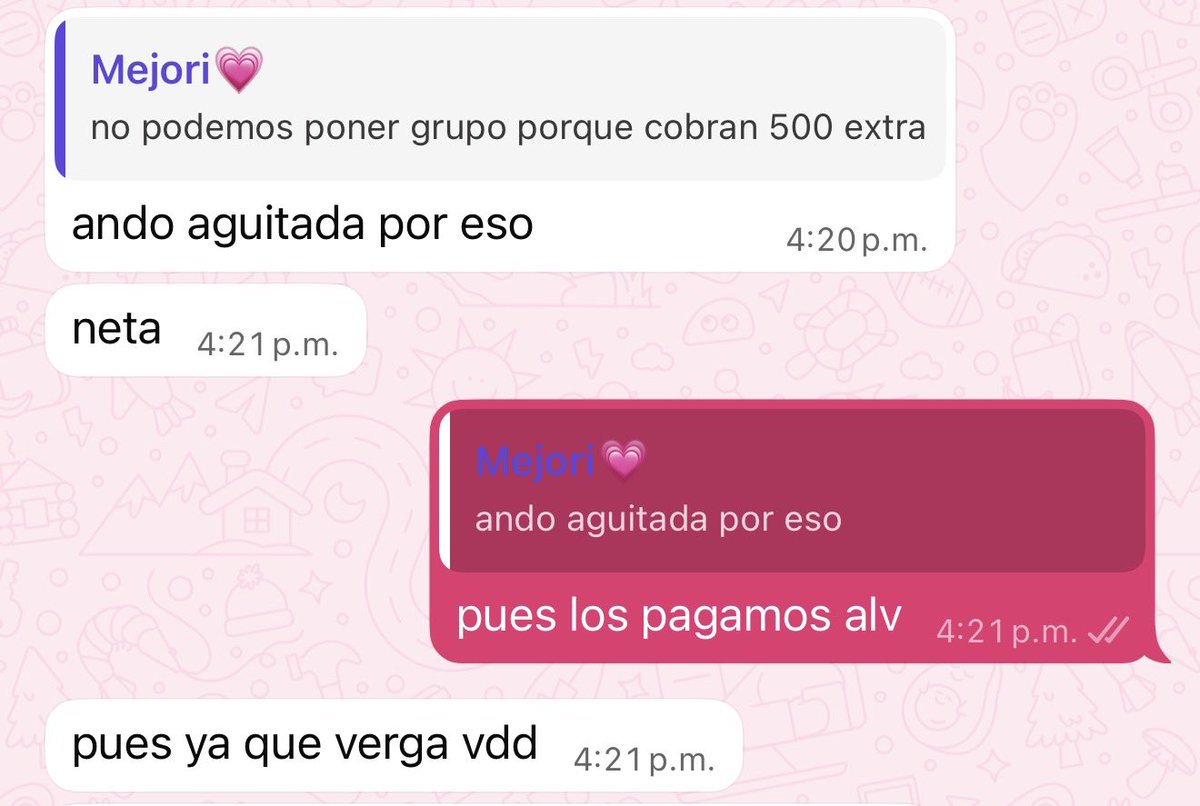 no se preocupe por pequeñeces😚