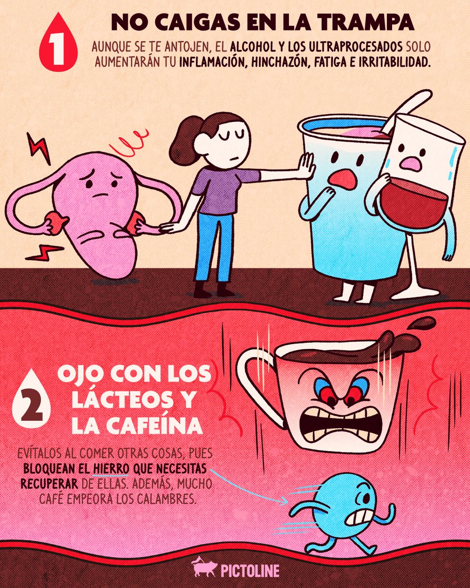 pictoline's tweet image. ¿Antojo o autosabotaje en esos días? 🤡

#ciclomenstrual #salud #period #periodtips #helado #pictoline