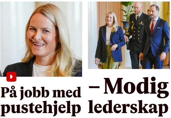 ChrisBellNor's tweet photo. Nå prøver ikke mediene å skjule at de driver påvirkning og propaganda lenger. 

Vi blir pepret med positive historier og fine bilder av Mette-Marit.

Flaut at vi har slike medier i Norge. https://t.co/BBglV5AMs2