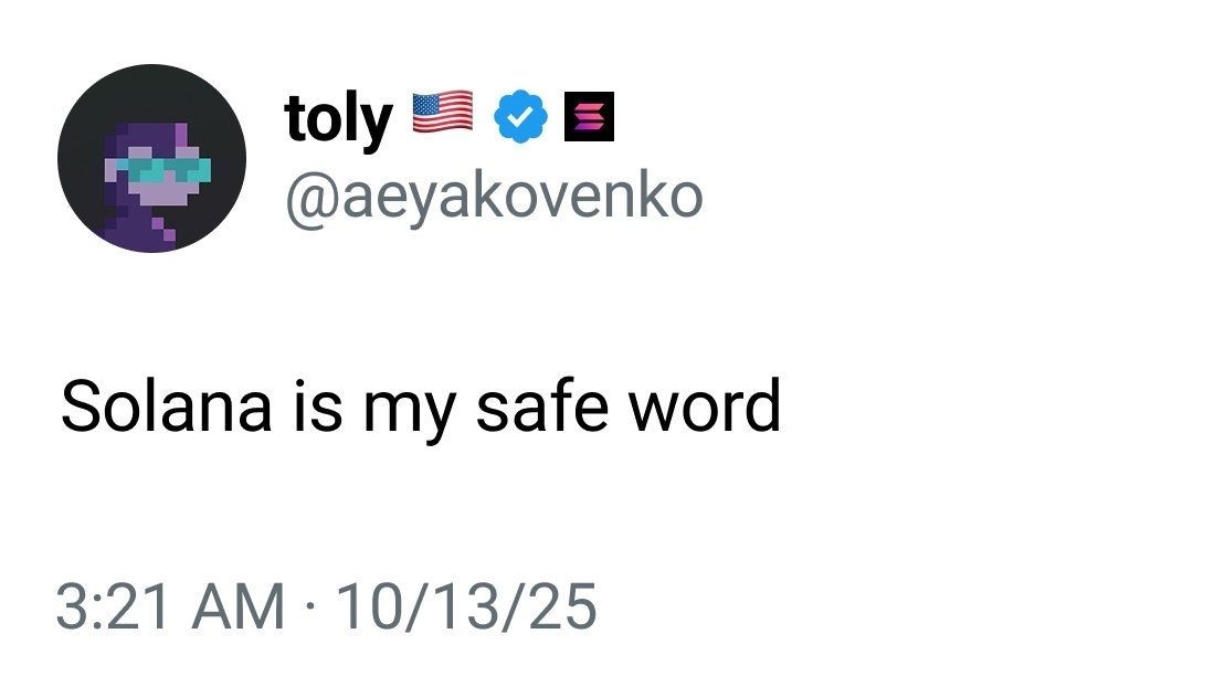 Tukytuky_'s tweet photo. Solana is my safe word. https://t.co/N5TkK8rzIX