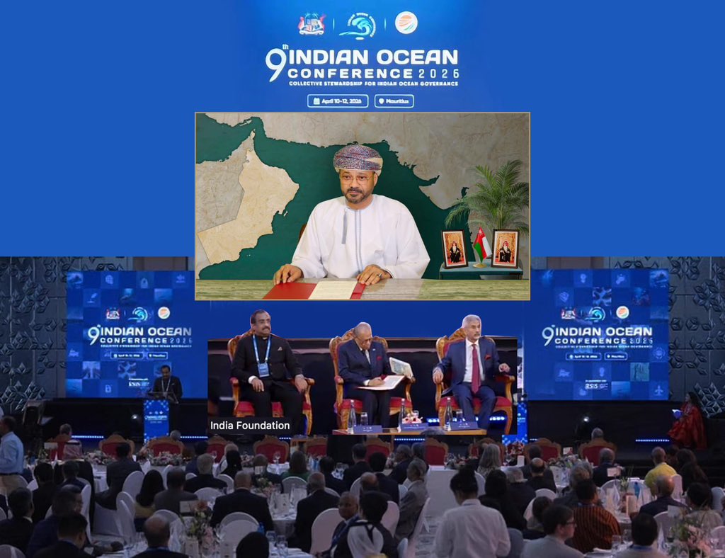 ONA_eng's tweet image. During the Sultanate of #Oman’s participation in the ninth edition of the Indian Ocean Conference, the Foreign Minister calls for the adoption of an approach based on constructive cooperation and shared responsibility, one that contributes to preserving freedom of navigation and
