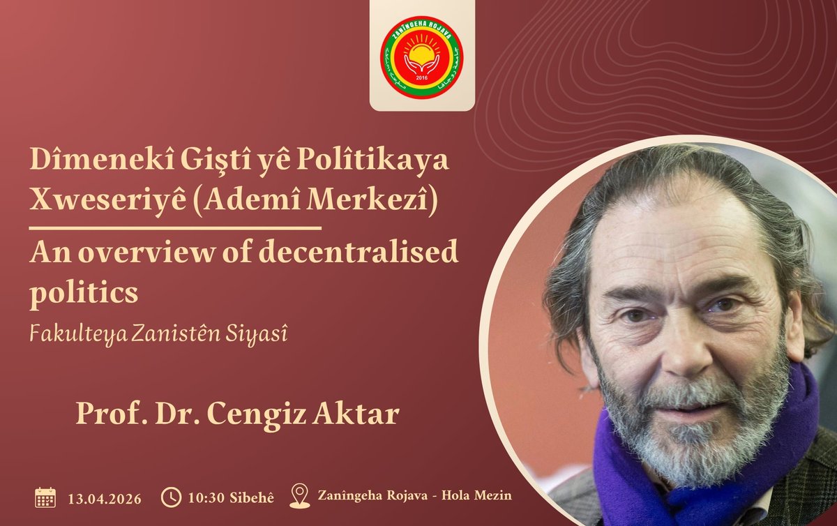 Zanîngeha Rojava / Rojava University tweet media