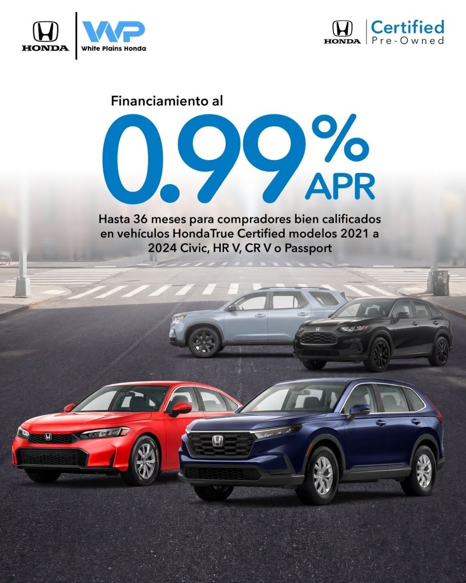 White Plains Honda tweet media