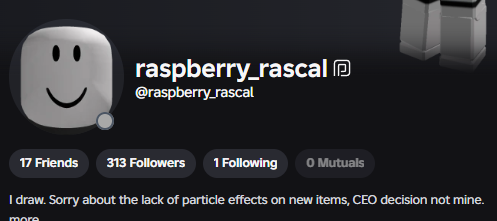 the creator's bio depresses me out lol