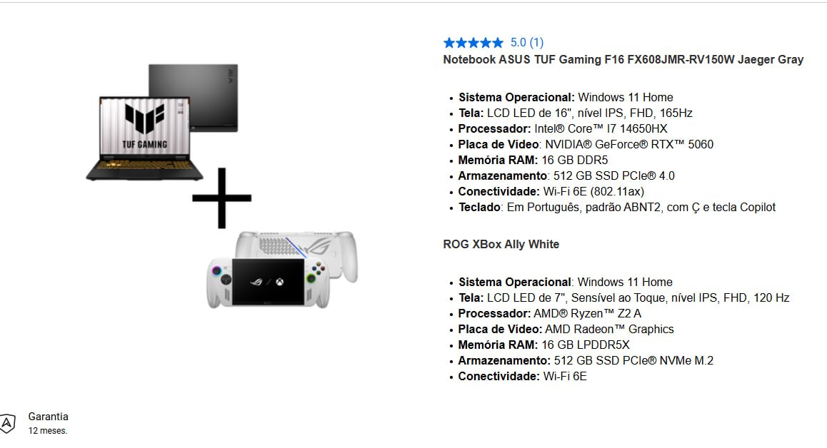 Saca Ai - dicas e promoções de notebook tweet media