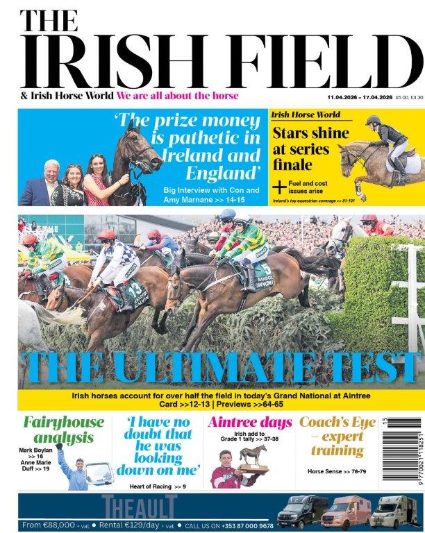 TheIrishField's tweet photo. New edition now online and in shops from Saturday morning. https://t.co/yMSVecRGKn