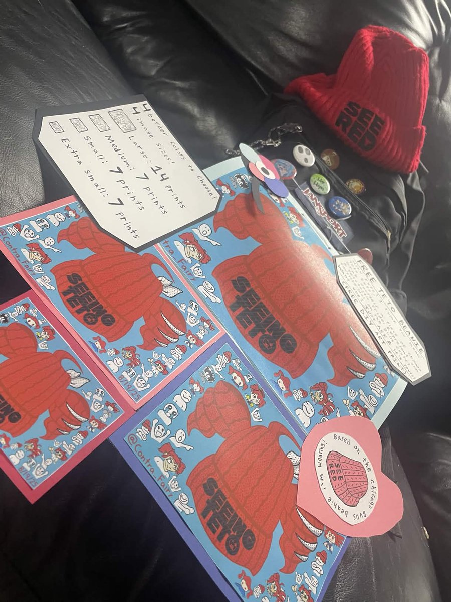 Welcome to Chicago Flavor Foley!
I'll be at Miku Expo today and giving out DIY Teto Beanie art prints. Want one? Just ask the guy with the beanie and I'll give one of your choices!
Go represent Teto on the Bulls court!
#flavorfoley #flavorfoley_fa #kasaneteto #vocaloid #mikuexpo