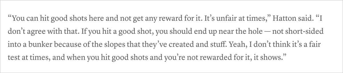 KylePorterNS's tweet image. Tyrrell Hatton leading the Masters. 

What could go wrong this weekend?