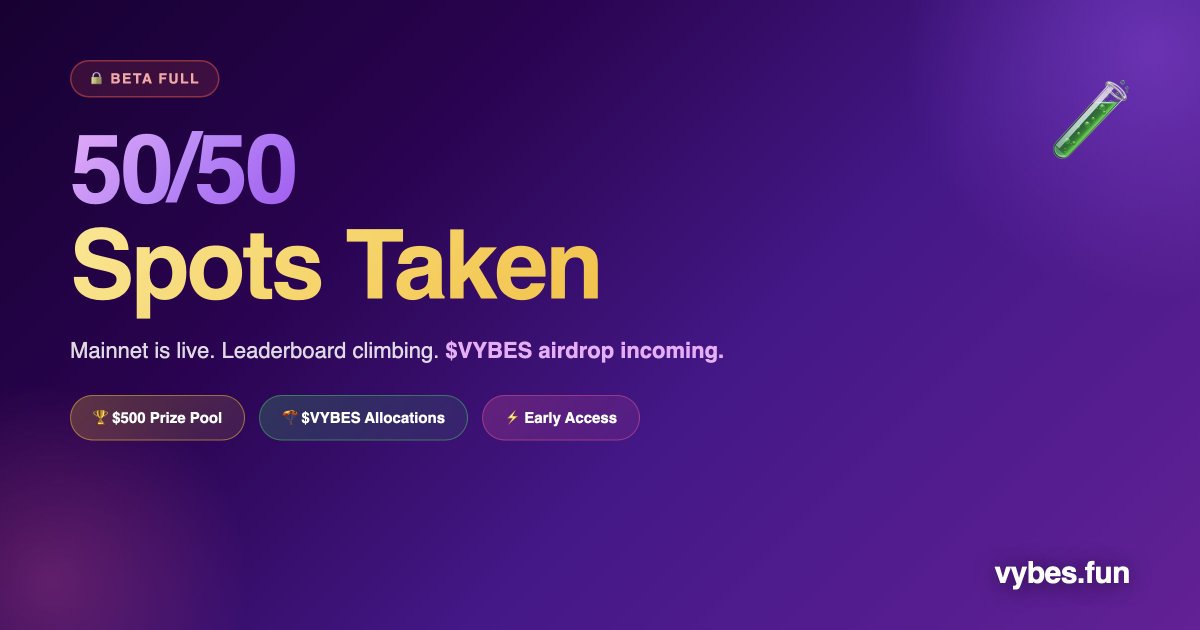 Vybes.fun tweet media