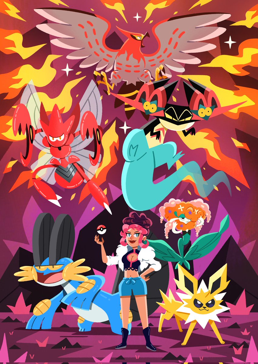 「A team commission for」|Julesのイラスト