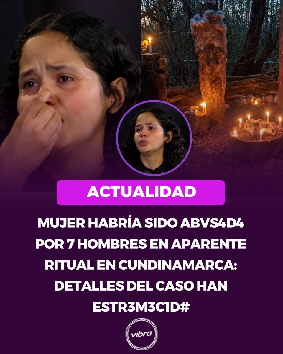 vibra_co's tweet image. El relato de la mujer conmovió a muchas personas tras conocerse los detalles de lo ocurrido. Esto dijo  😱 👀  #Mujer #Abuso #Ritual #7hombres 
Detalles aquí: vibra.co/?p=529893