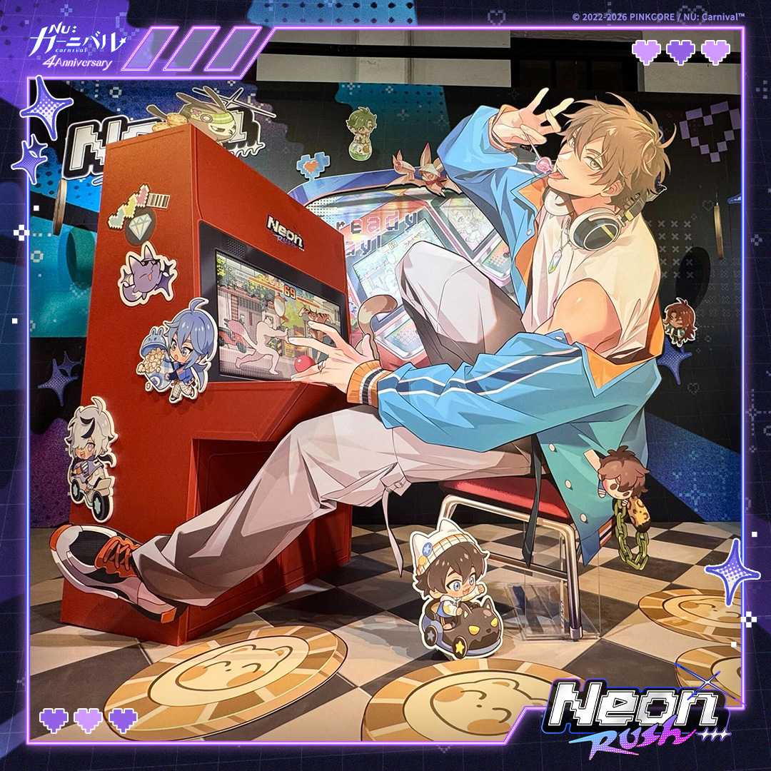 🎮《NU: カーニバル》4周年アニバーサリーPOP UPストア「Neon Carnival