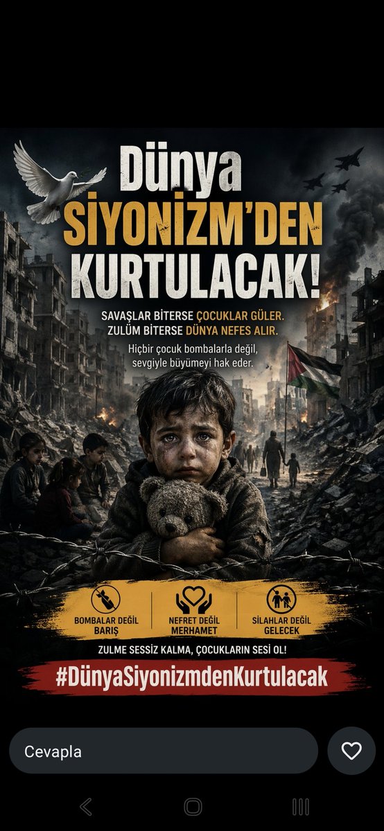 Haluk_50's tweet photo. #DünyaSiyonizmdenKurtulacak https://t.co/AHjCyi43MD