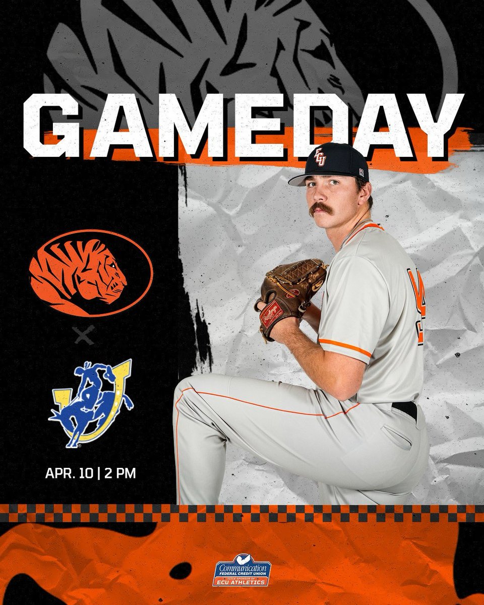 ECUTigersBSB's tweet photo. Opening up a GAC series at home for the FINAL time this season 🏠🐅⚾️

First pitch set for 2 pm

#GoTigers #TigersBSB https://t.co/qb80UtBDKw
