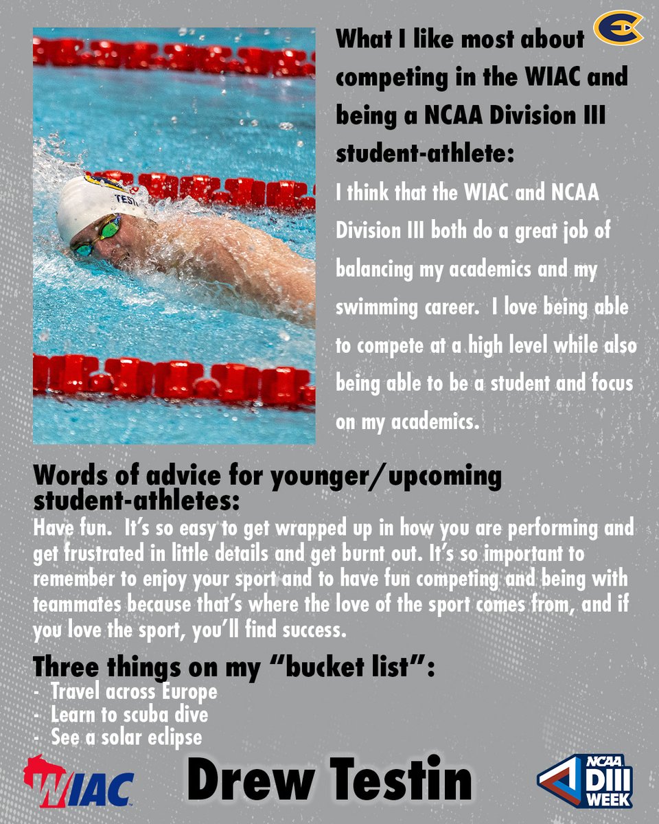 wiacsports's tweet photo. #WIACSWIMDIVE #WIACSB #WIACTF #WIACSOC | As we are celebrating #D3Week, get to know some of the WIAC student-athletes.
#ExcellenceInAction
#d3swim
#d3sb
#d3tf
#d3soc https://t.co/UOlVx39A8m