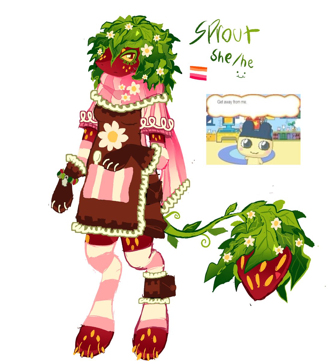 hi i havent posted in a while heres my sprout idont know #dandysworld #dandysworldsprout #dandysworldfanart #sprout