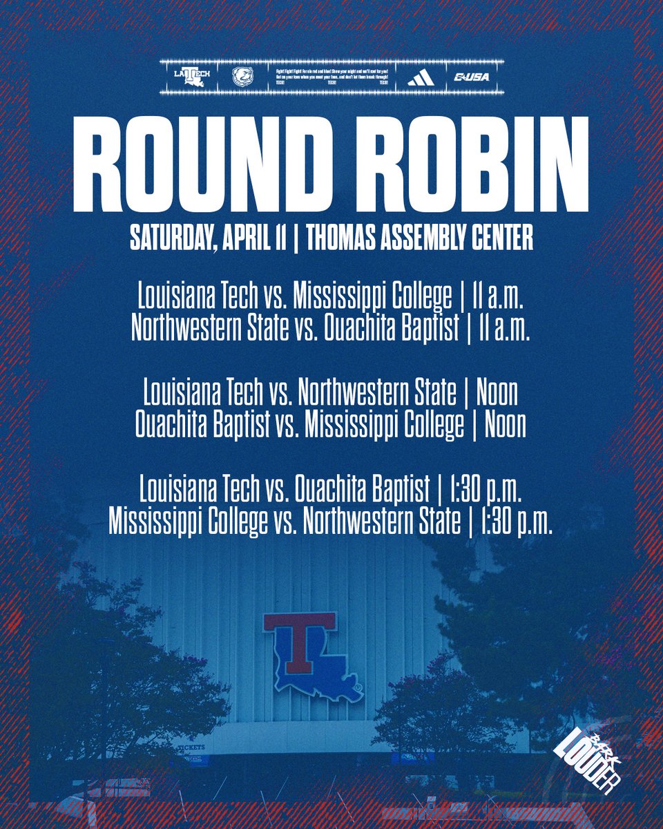 LA Tech Volleyball 🐶🏐 tweet media