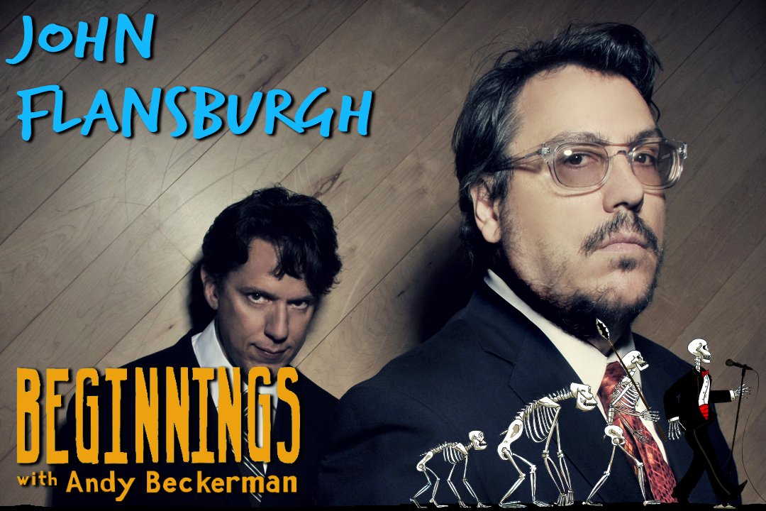 AndyBeckerman's tweet photo. Some distraction from dystopia with a brand-new episode of Beginnings...

Great talk with John Flansburgh of @tmbg! A calamitous first half of life, design obsession, the school newspaper clique, the early days of TMBG + MORE!

🎧 https://t.co/bvp0rUGlbH https://t.co/VfZV3yUsMN