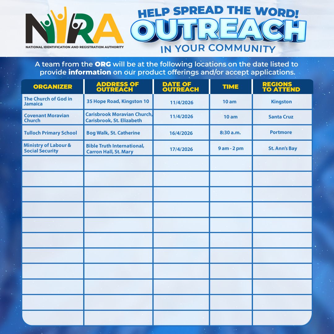 NIRA Jamaica tweet media