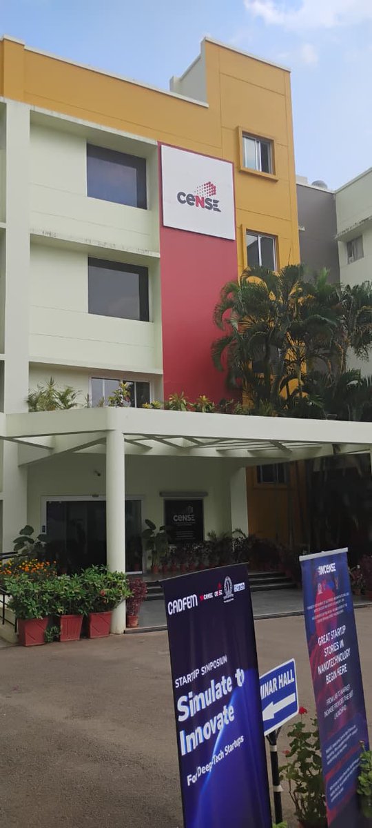 DeftechRaik's tweet photo. Great to have our team attend the Startup Symposium: “Simulate to Innovate – For Deep-Tech Startups” on 10th April 2026 at CeNSE Auditorium IISC Bengaluru.
#DeepTech #Innovation #Simulation https://t.co/fuJ3wC6g3j