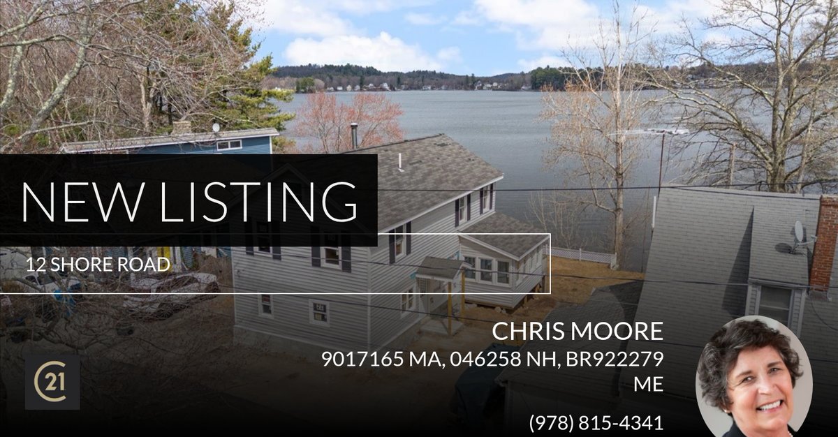 RealtorMA_NH_ME's tweet photo. Just Listed!

Chris Moore, Moore than expected! https://t.co/psk5n3Pf9a https://t.co/YDeyKOb0v2