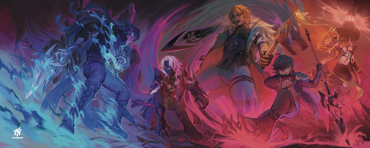 Cataclysm 🐙🔺 (Animefest+ E14 Sofuran) tweet media