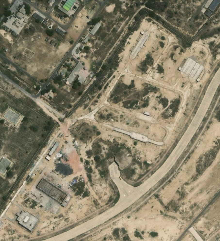 PakDefTeam's tweet image. #IndianAirForce #SuratgarhAFS of @SWAC_IAF Barak-8 #MRSAM base is operational. The imagery is from May 2025.