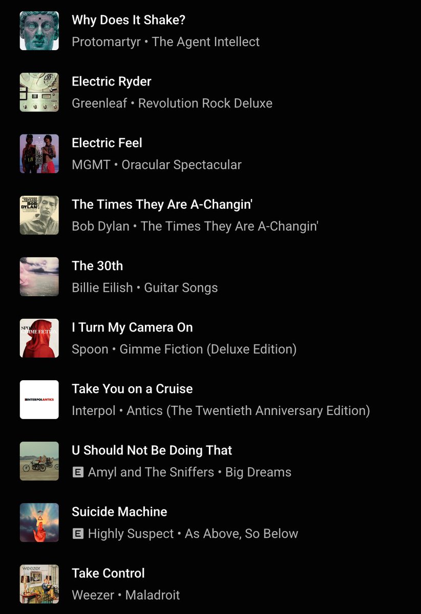 RotundBarista's tweet photo. .@Tesla #FSD @YouTubeMusic Playlist

https://t.co/mzM8Hi5th5 

#YouTubeMusic #Tesla https://t.co/sHTWT8VO56