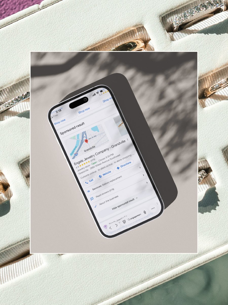 NorthboundSD's tweet photo. At Engel’s Jewelry, it’s all about creating special moments—and for many customers, that journey begins online. We help make sure they can be found through search ads, Google Business posts, and page optimization, connecting people with jewelry they’ll treasure for a lifetime. https://t.co/RpfO9cLcYL