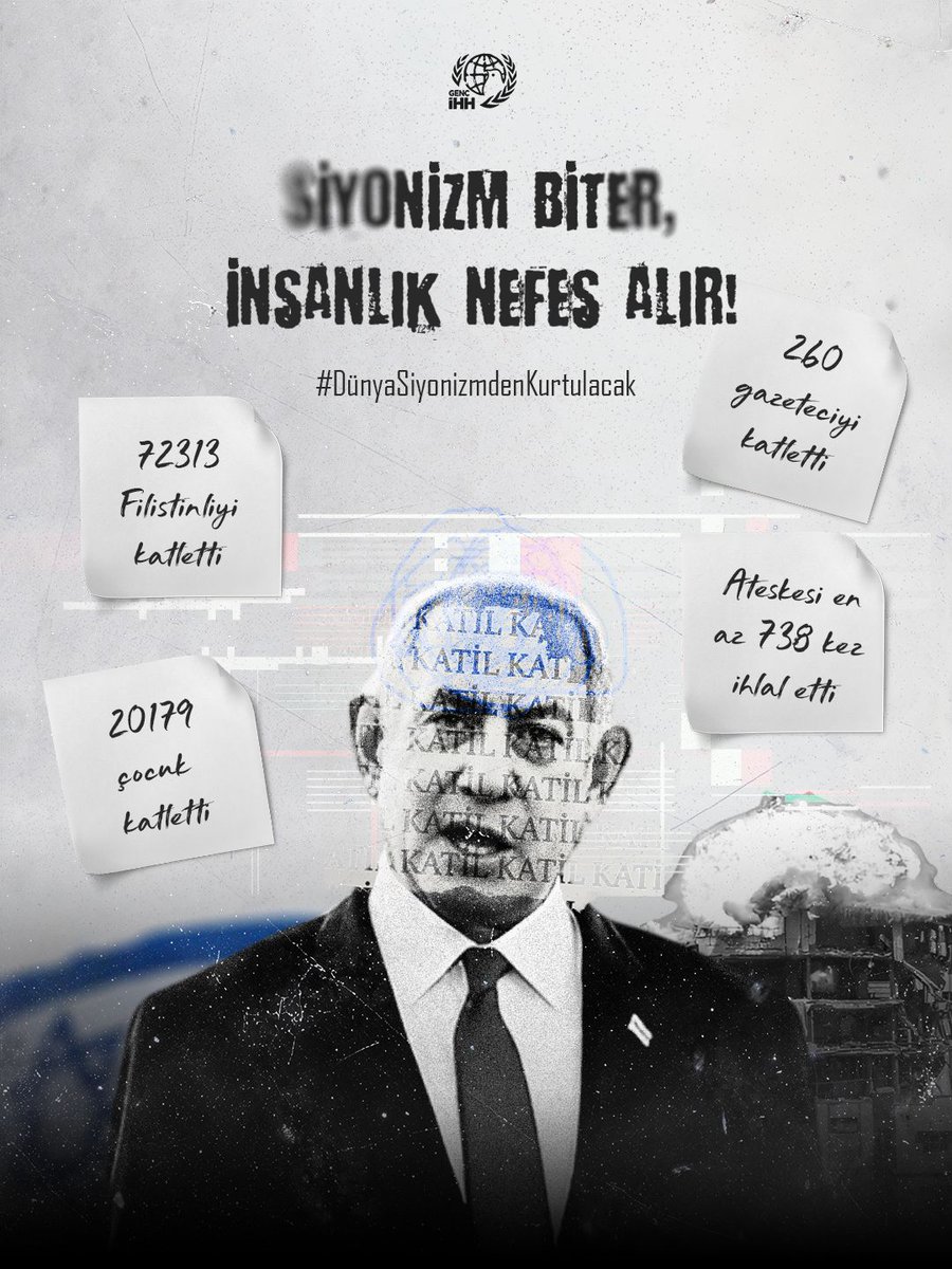 “Siyonizm timsaha benzer! Bu timsahın üst çenesi Amerika ise alt çenesi Avrupa Birliği’dir. Beyni İsrail, gövdesi ise işbirlikçilerdir.” Necmettin Erbakan
#DünyaSiyonizmdenKurtulacak