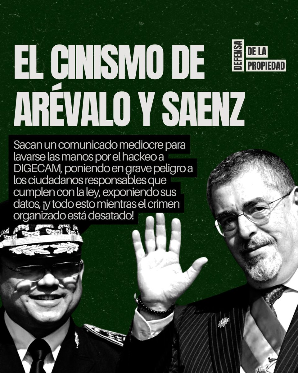 Defensa de la Propiedad Privada GT tweet media