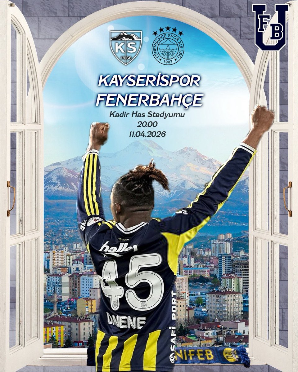 UFBKarabuk's tweet photo. 1907 ÜNİFEB Karabük Üniversitesi örgütlenmesi olarak Kayserispor - Fenerbahçe maçını izlemek için 11 Nisan Cumartesi günü Master Oyun Cafe de toplanıyoruz. Tüm arkadaşlarımızı bekliyoruz. https://t.co/AFa9Lzsoda