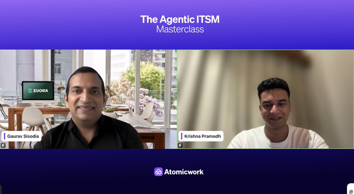 Atomicwork tweet media