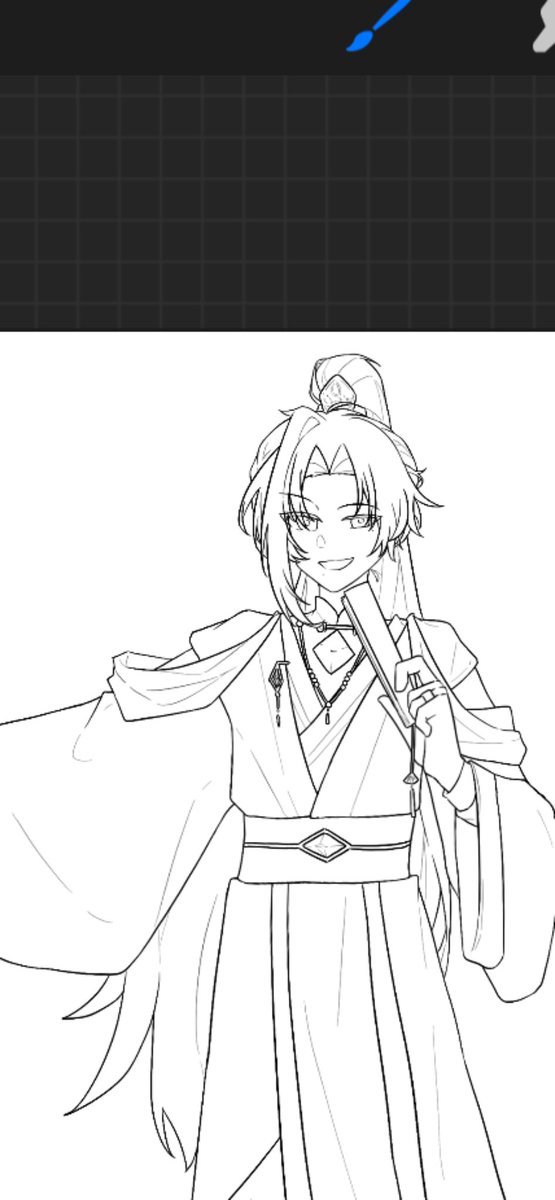IdakuKou's tweet photo. ��しいキャラクターを設計します。
この顔が好き(真面目
＃オリキャラ　＃イラスト　#oc https://t.co/rAdIrAyM01