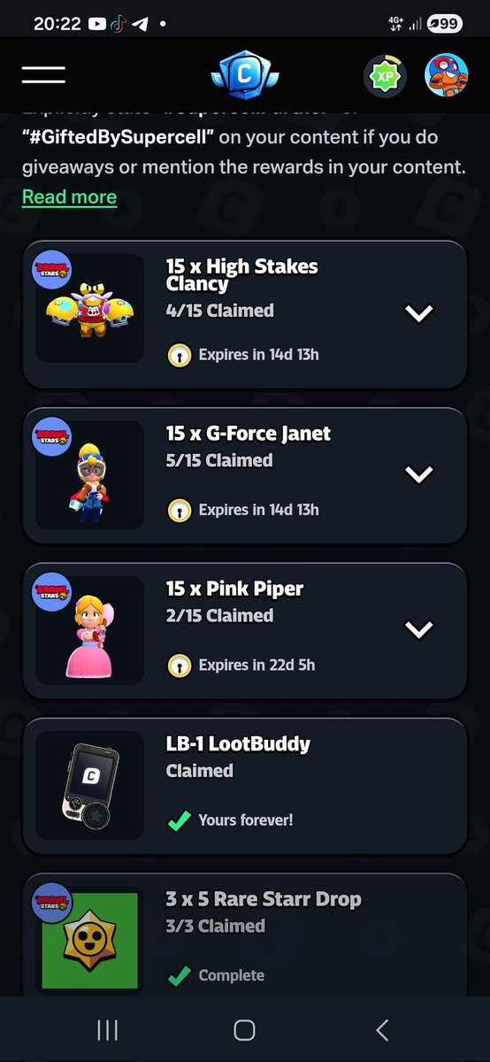 Pelusillas del mundo tengo skins para regalar quien quiera algo de lo que tengo que me escriba en comentarios Me siga y like RT❤️ agradecería que me sigan a todas mis redes iampelusilla  #brawlstars #supercellpartner #viral #parati #GiftedBySupercell