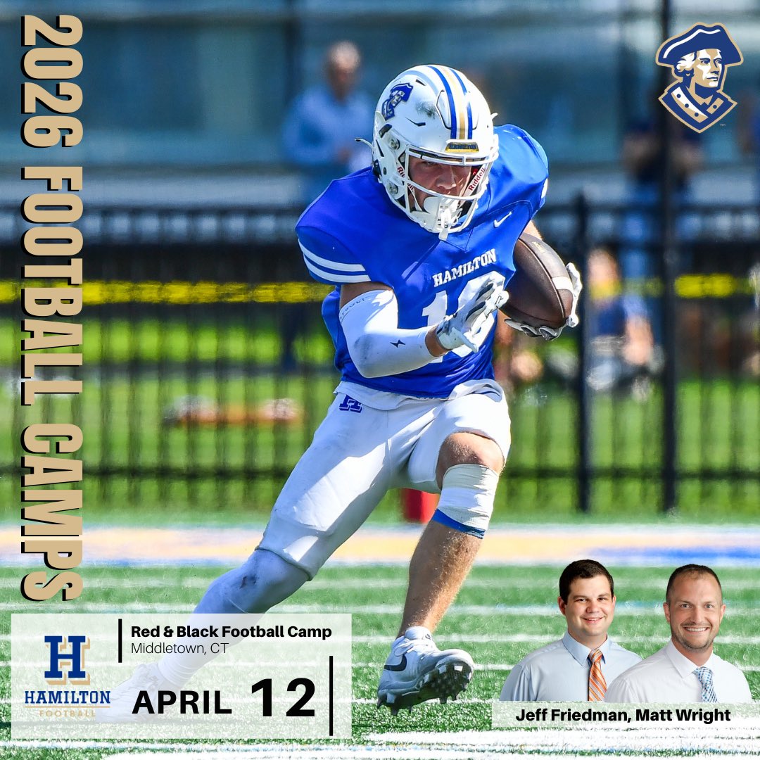 Hamilton College Football tweet media