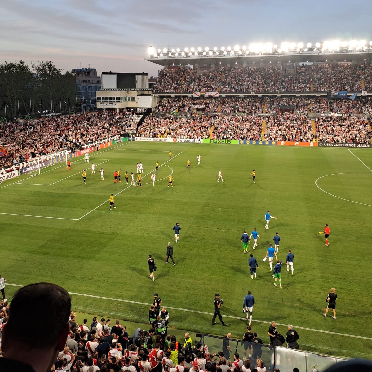 Tarde de ensueño ayer en Vallecas. ¡Sigamos soñando!